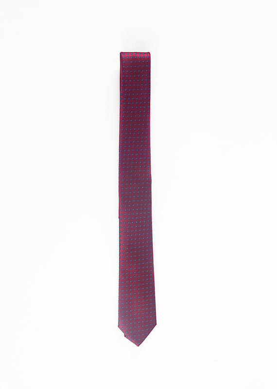 Carvat đỏ mận họa tiết hoa