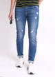 Quần Jeans xanh mài