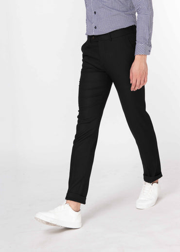 Quần âu nam Biluxury 3QAUH03018 (đen)