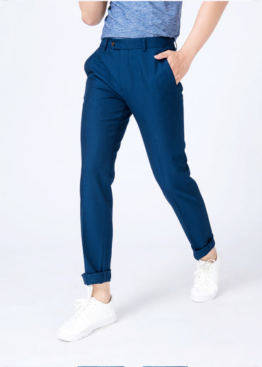 Quần âu nam Biluxury 3QAUB08026 (xanh tím than)