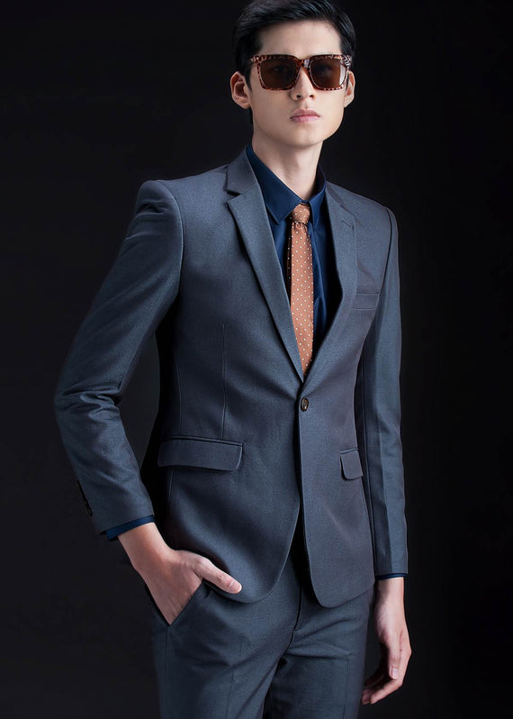 Áo vest ghi đậm