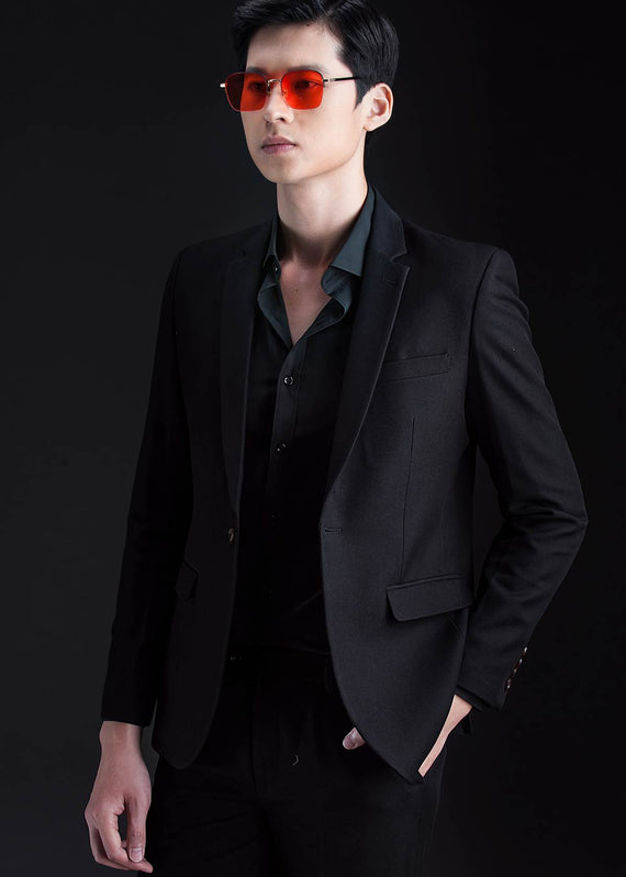 Áo vest đen