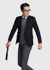 Vest đen basic